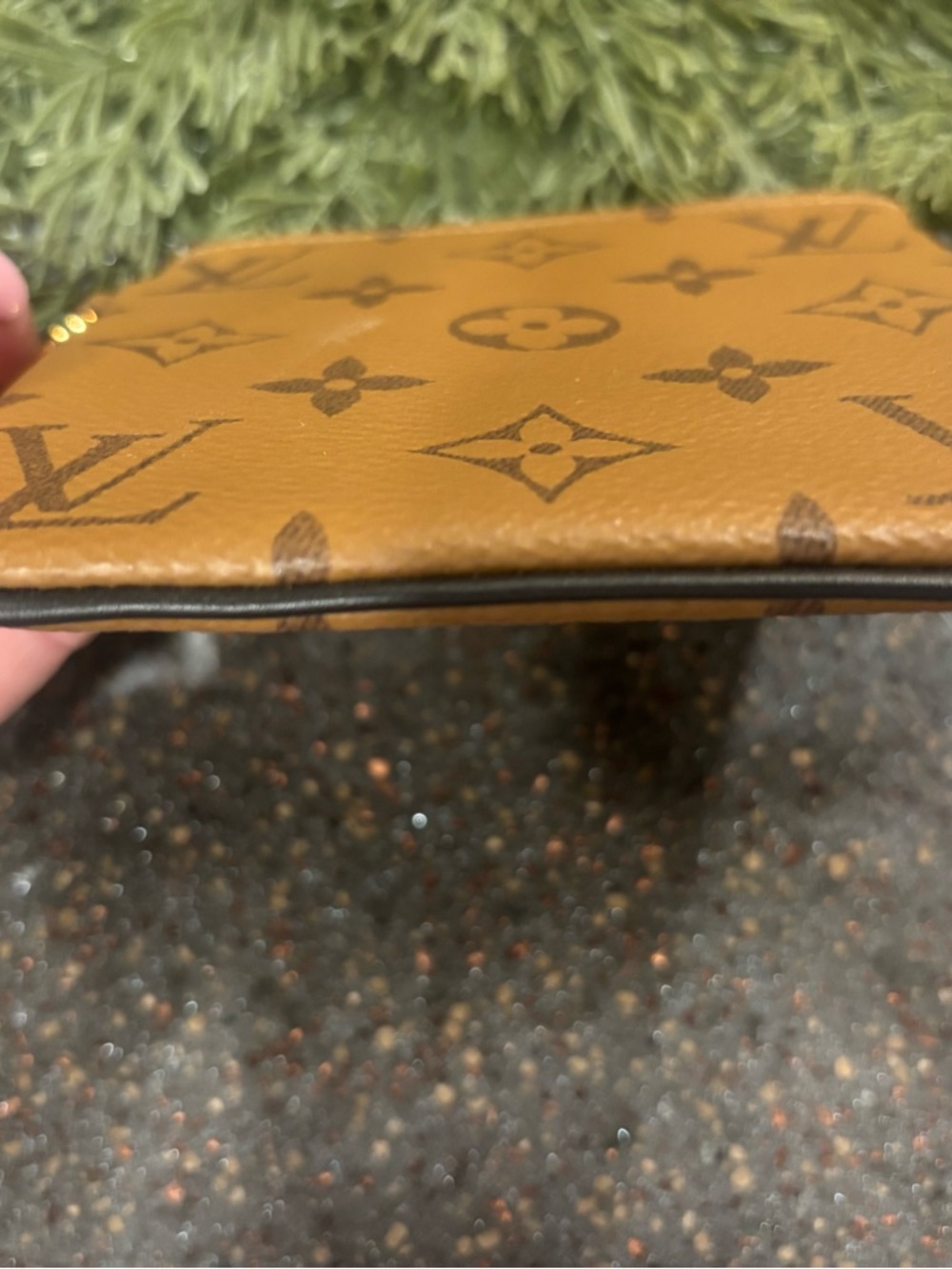 Authentic Louis Vuitton Square Pouch - - Picture 5 of 7